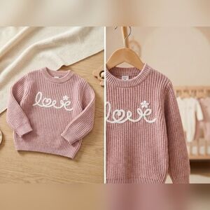 SHEIN Mauve Knit Sweater